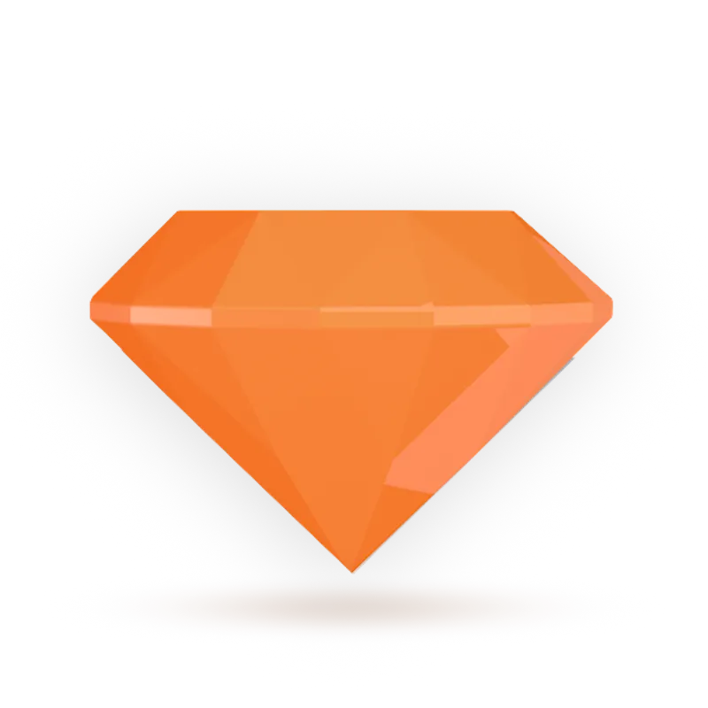 3D animation showing diamond priority rendering speed and processing power