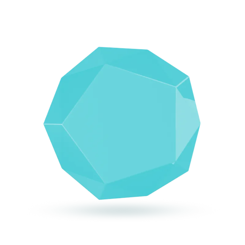 3D animation showing emerald priority rendering speed and processing power